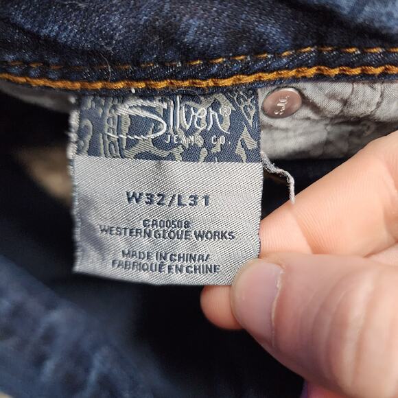 Silver Jeans Camden Rose Bell W32 L31 Women's Flare Stretch Denim Medium Wash - Picture 4 of 9